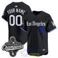 Los Angeles Dodgers “Gothic Edition” Custom Baseball Jersey
