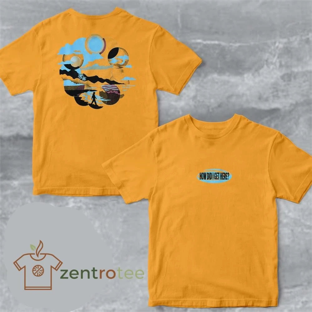 Louis Tomlinson How Did We Get Here Album Merch Yellow tee
