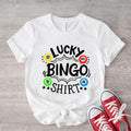 Lucky Bingo Shirt Funny Bingo Player Gamer Casino Shirt Gambling Lucky Short Sleeve Bingo Game Lover Shirt T-Shirts