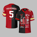 Mahomes Tech On Saturdays Chiefs On Sundays Football Jersey - Grishko.com
