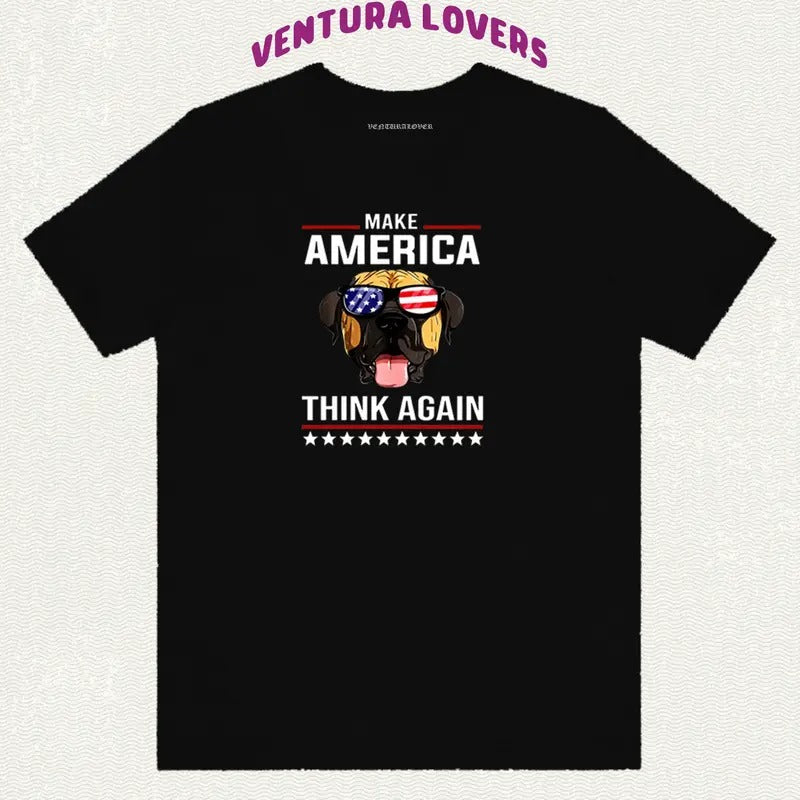 Make America Think Again Short Sleeved T-Shirts