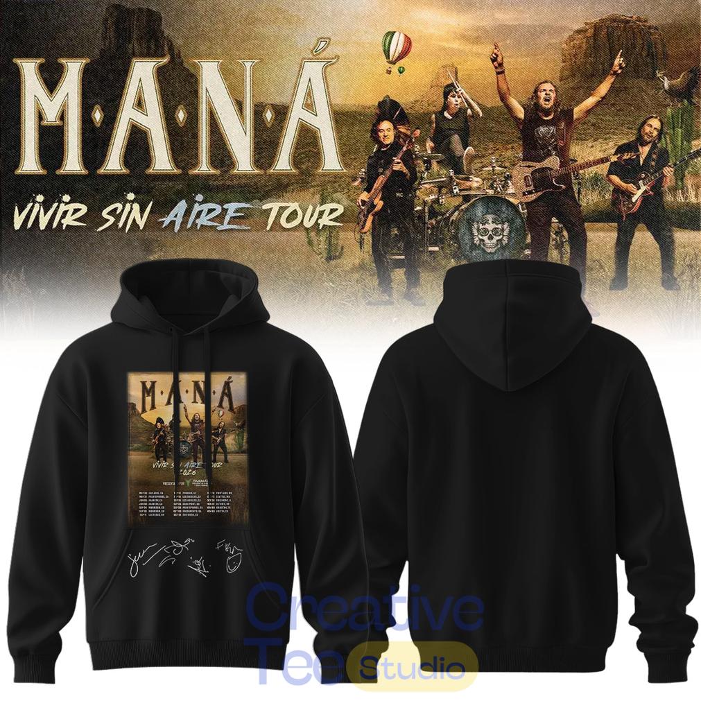 Maná “Vivir Sin Aire Tour” Edition Hoodie