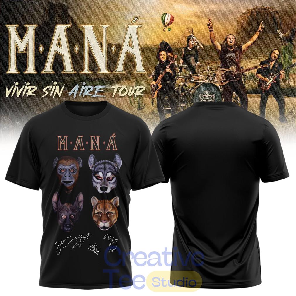 Maná “Vivir Sin Aire Tour” Limited Edition T-Shirt