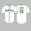 Mariners Irish Heritage Night Jersey 2025 Giveaway - Grishko.com
