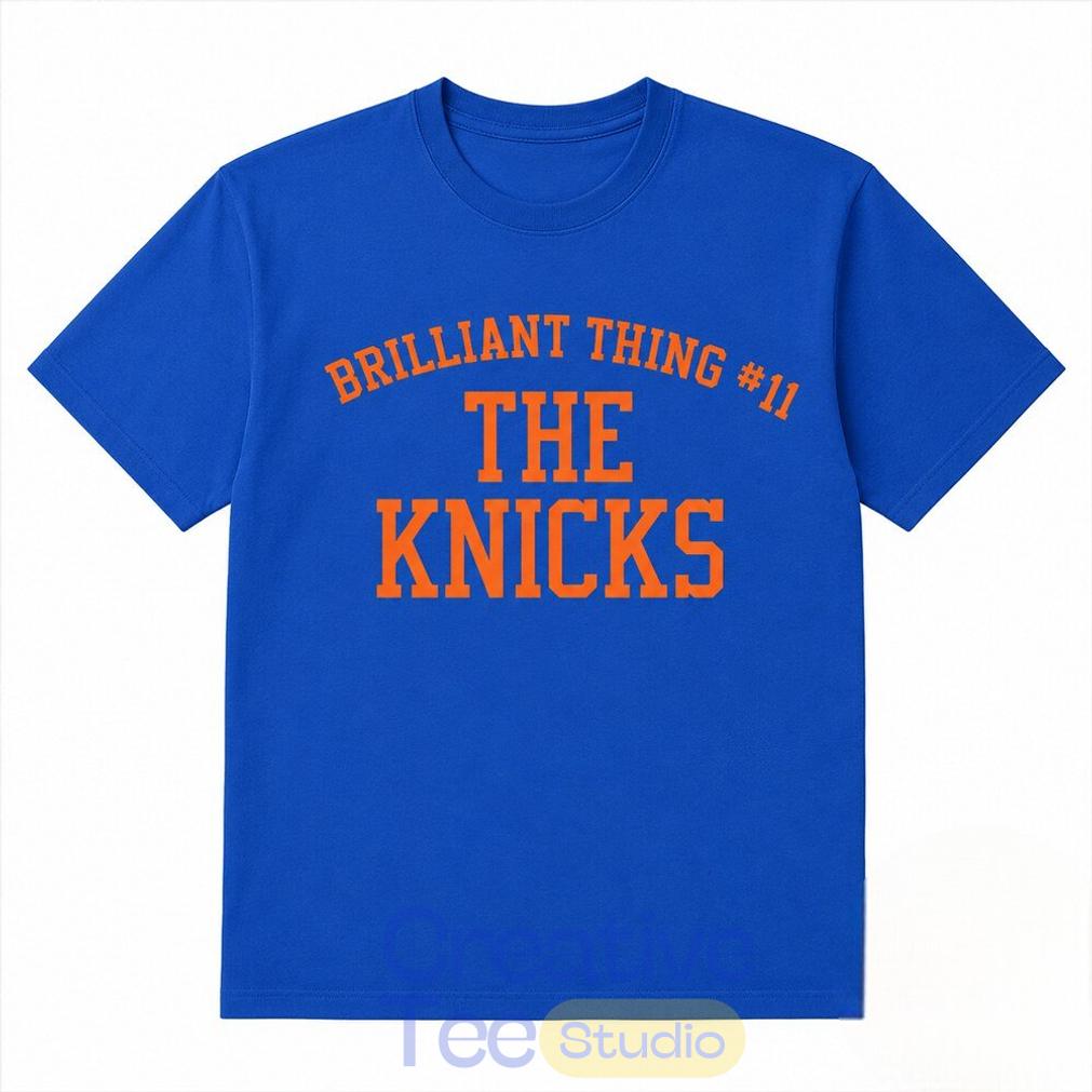Mariska Hargitay Brilliant Thing #11 The Knicks Parade T-Shirt