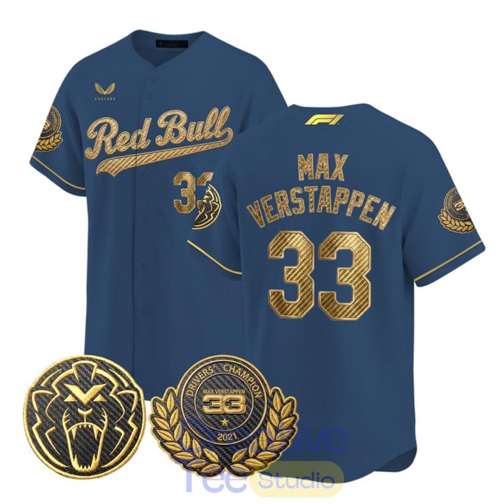 Max Verstappen 4-Time World Champion Special Jersey