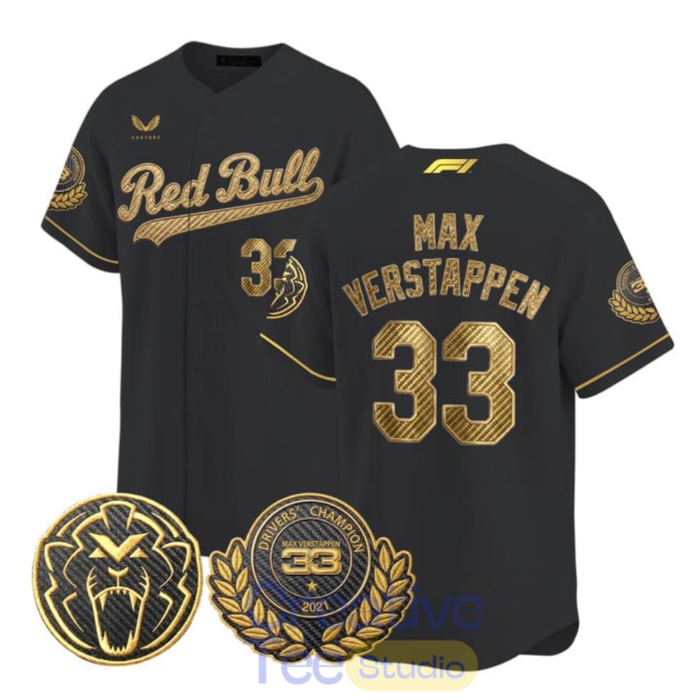Max Verstappen 4-Time World Champion Special Jersey