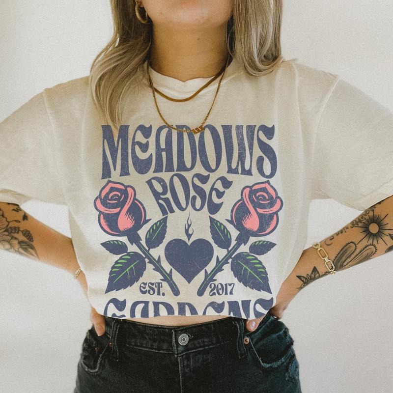 Meadows Rose Gardens HD Carlton Haunting Adeline Bookish Dark Romance Romantasy T-Shirts