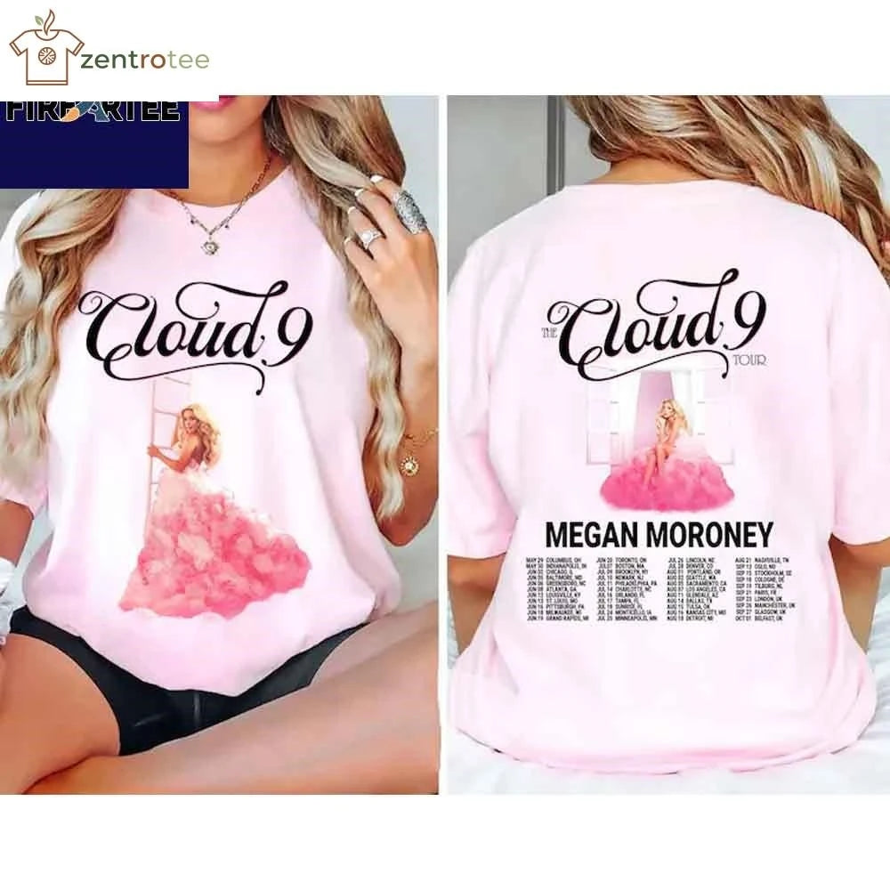 Megan Moroney The Cloud 9 Tour tee