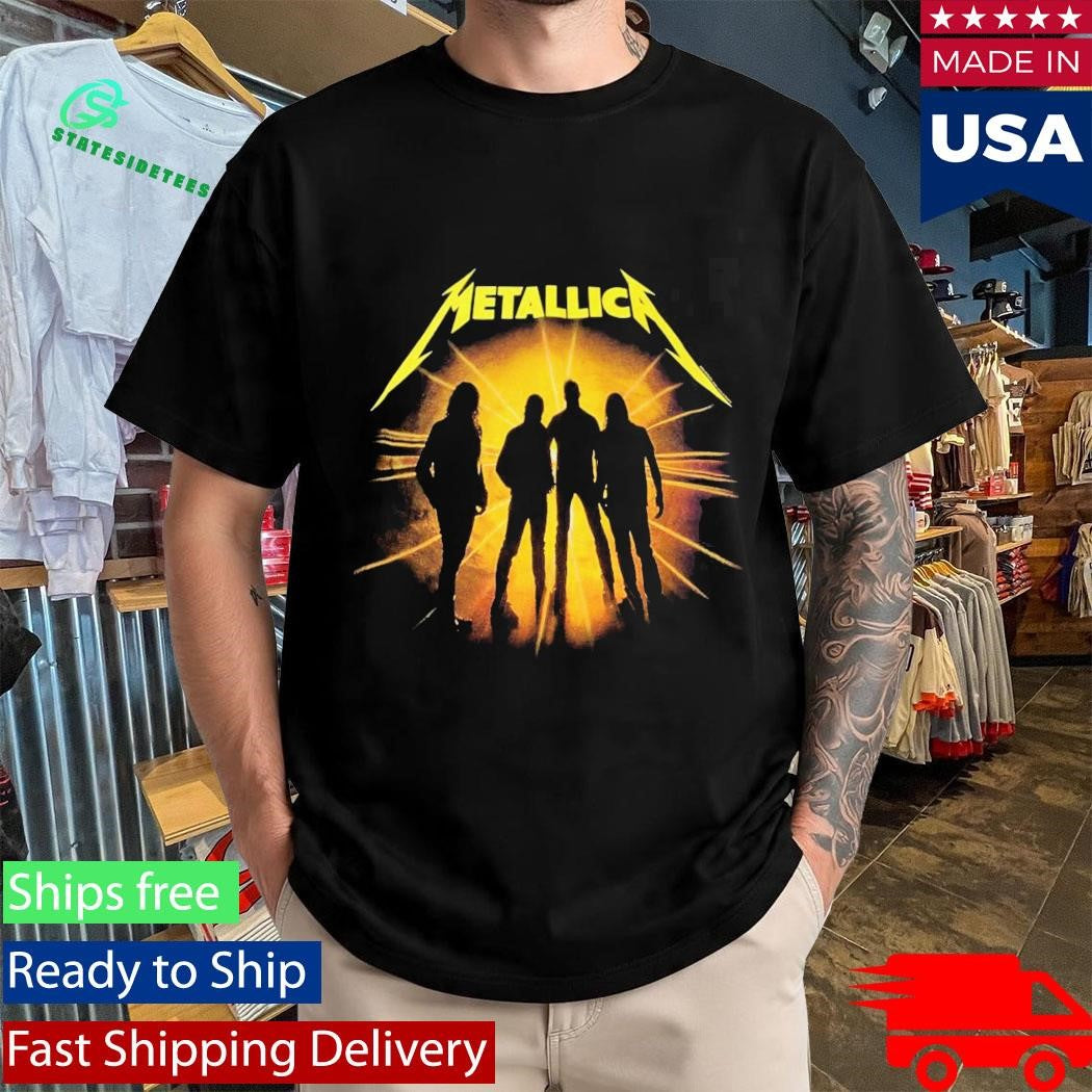 Metallica 72 Seasons World Tour 2025 2026 M72 Album Cover With Dates Back Two Sided Shirt