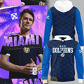 Miami Dolphins Scotland’s Tartan Army Special Hoodie