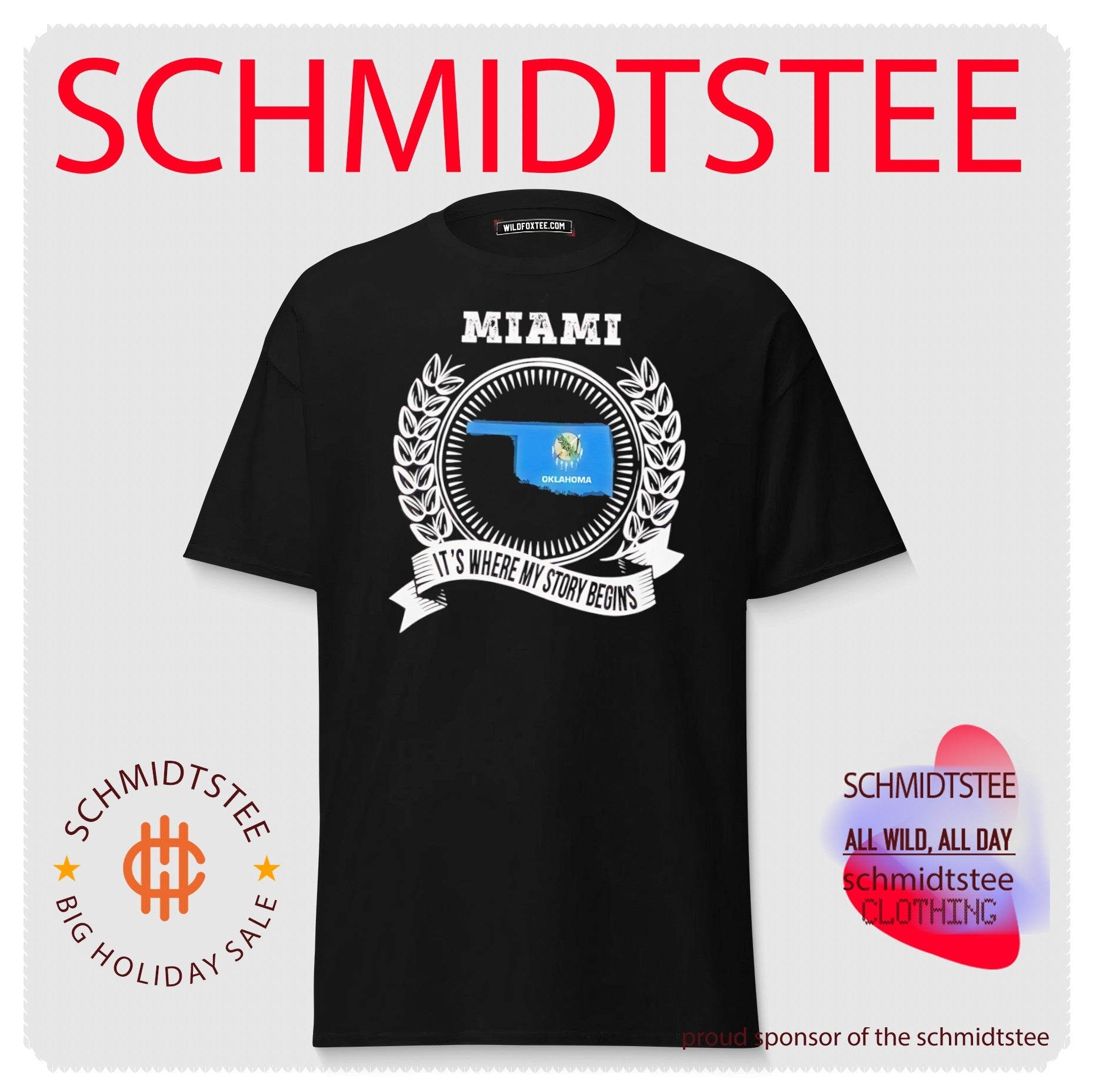 Miami it’s where my story begins shirt