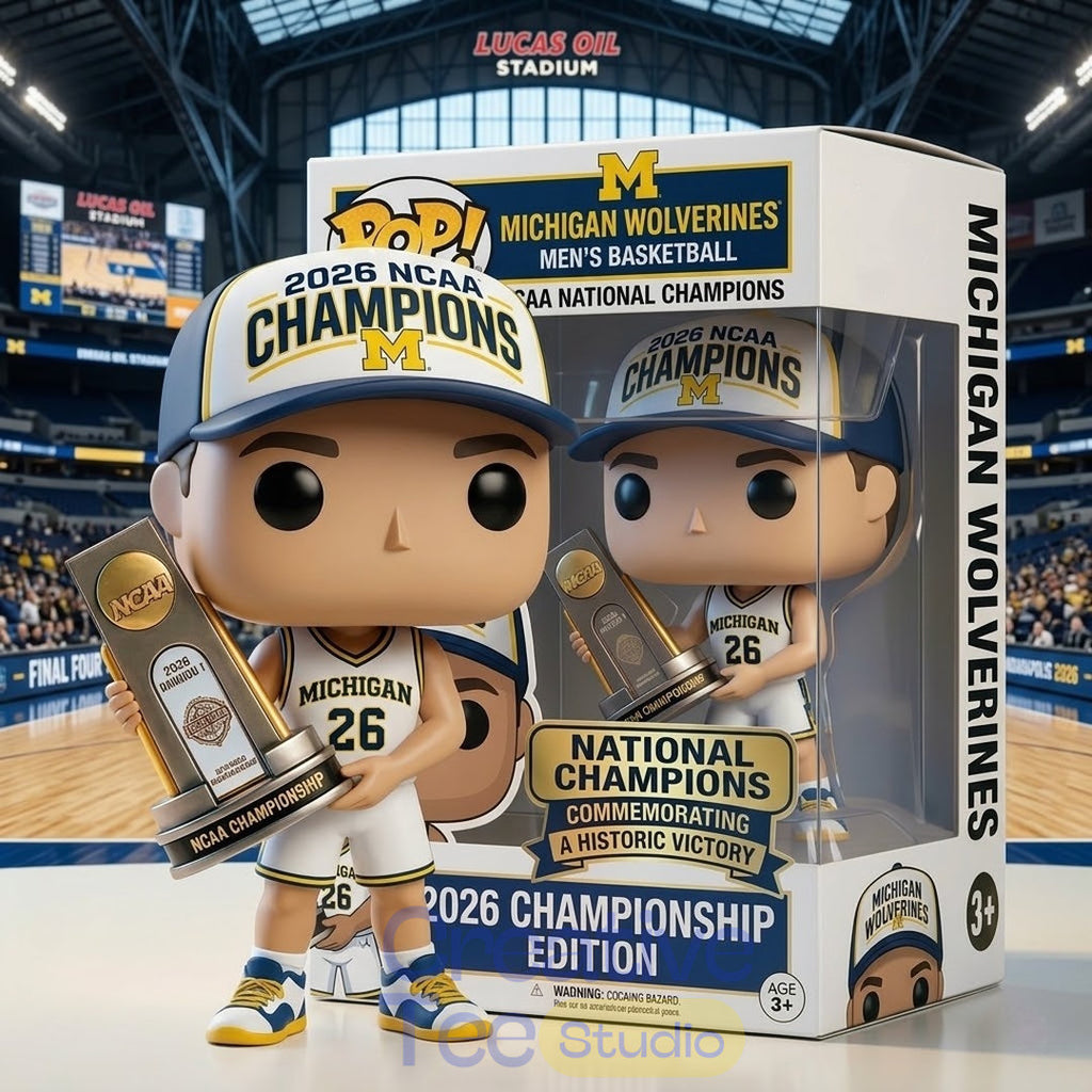 Michigan Wolverines 2026 NCAA National Champions Commemorative Pop! Figure