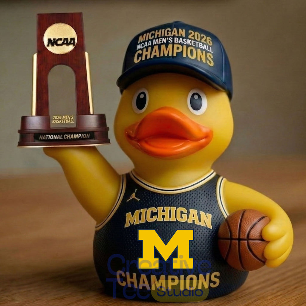 Michigan Wolverines 2026 National Champions Duck