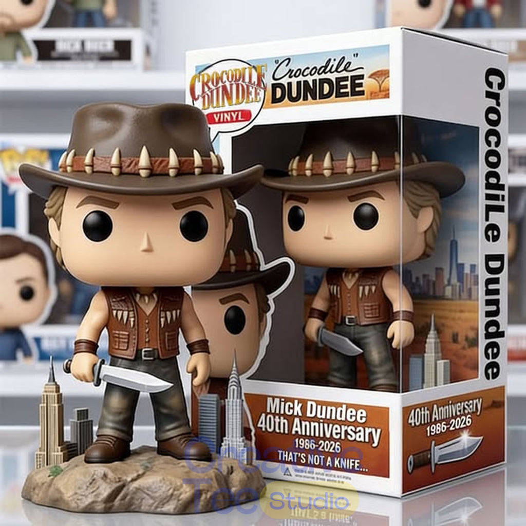 Mick Dundee Crocodile Dundee 40th Anniversary Pop! Figure