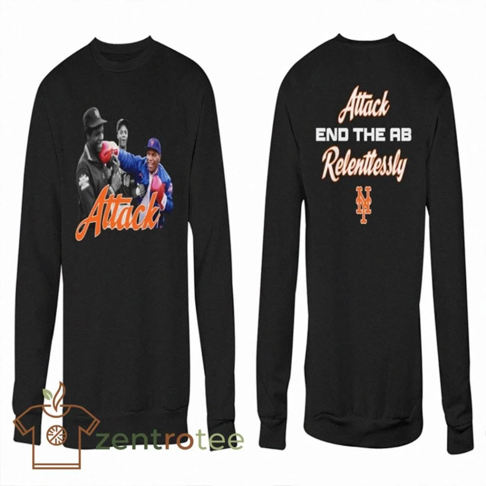 Mike Tyson Mets Attack End The AB Relentlessly tee