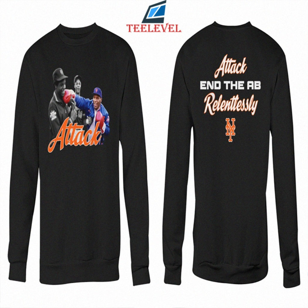 Mike Tyson New York Mets Attack End The AB Relentlessly T-Shirts