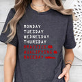 Monday Tuesday Wednesday Thursday Friday Blink Monday Funny Mum Shirt Humour T-Shirts