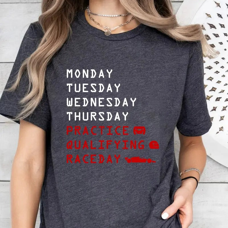 Monday Tuesday Wednesday Thursday Friday Blink Monday Funny Mum Shirt Humour T-Shirts