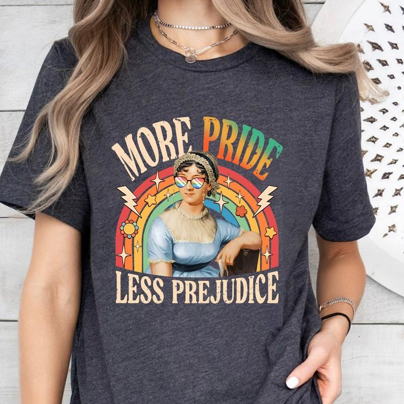 More Pride Less Prejudice Shirt Be Kind Shirt LGBTQ Shirt Proud Ally Shirt Pride Month Shirt T-Shirts