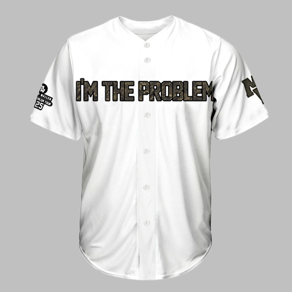 Morgan I'm The Problem Wisconsin Badgers Jersey - Grishko.com