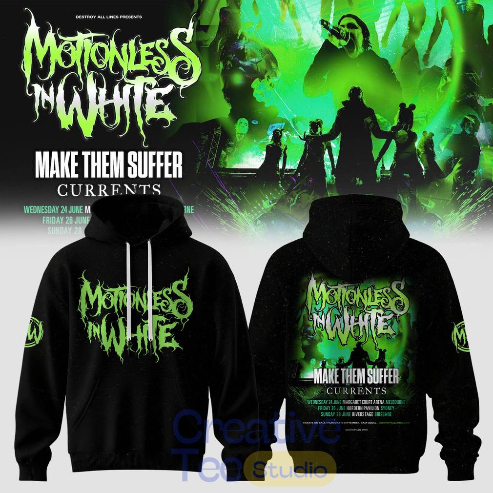 Motionless In White Afraid of the Dark Special Hoodie