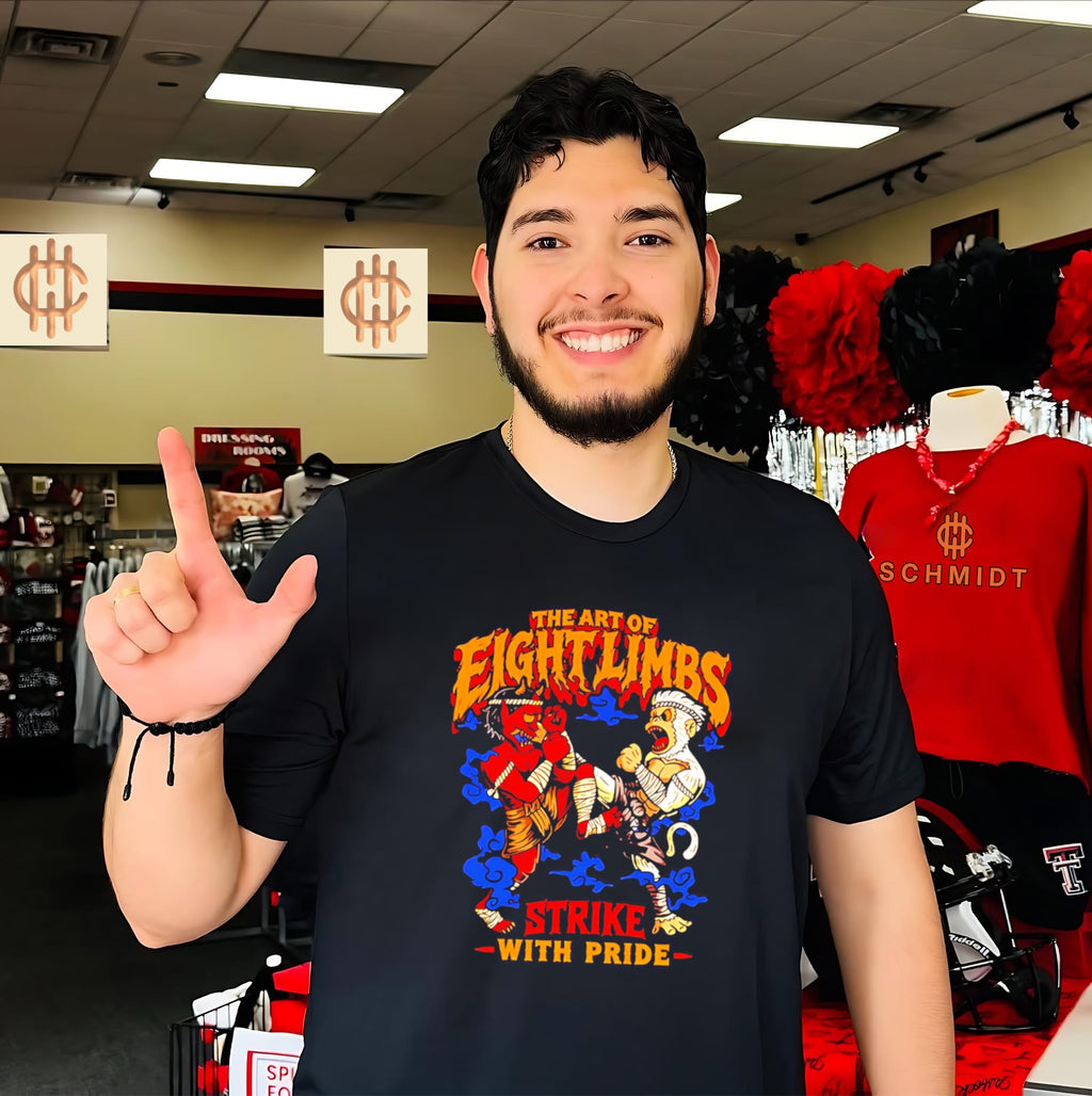 Muay Thai Oni and Hanuman the Art of Eight Limbs Strike with Pride shirt