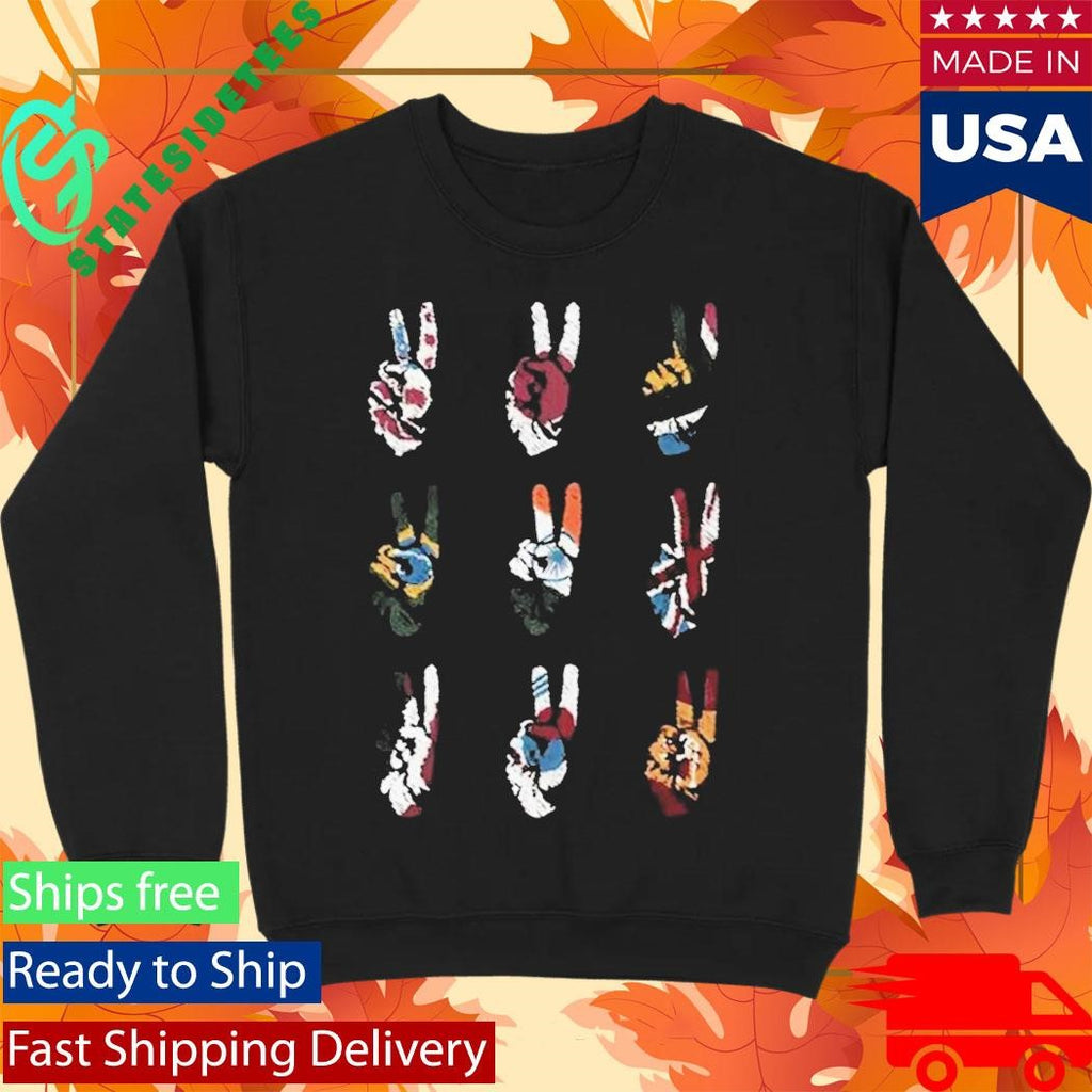 Multi Peace Hand Shirt