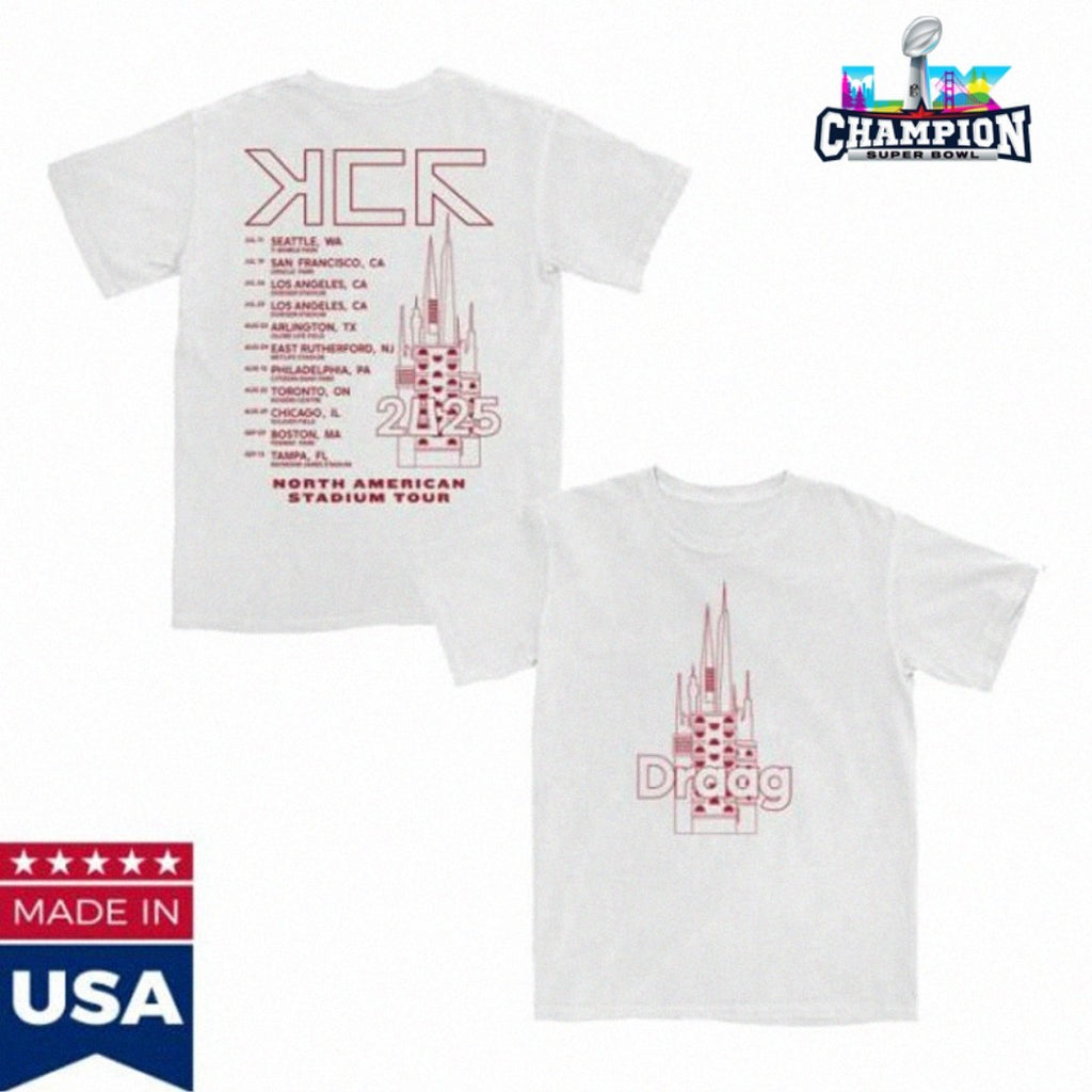My Chemical Romance Draag Stadium Tour 2025 2026 T-shirts