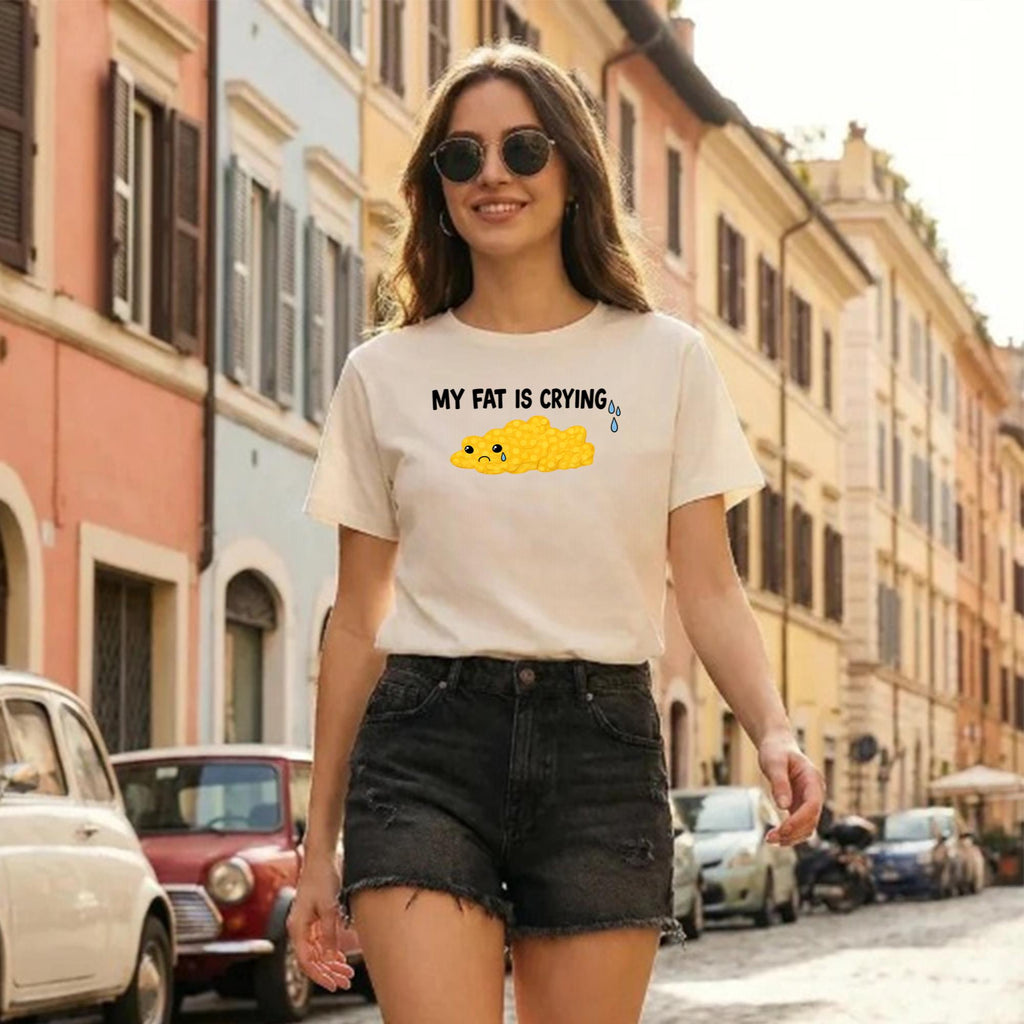 My Fat Is Crying Shirt