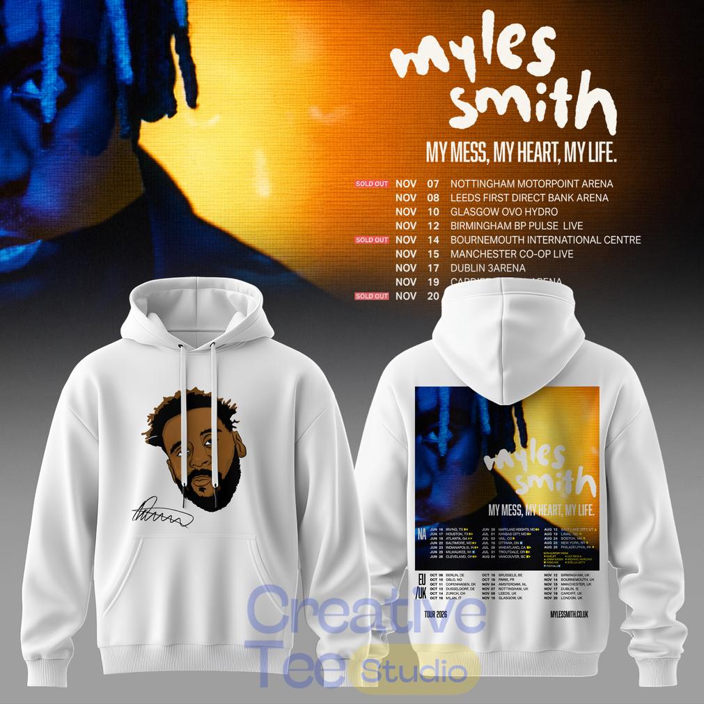 Myles Smith “My Mess, My Heart, My Life” Hoodie