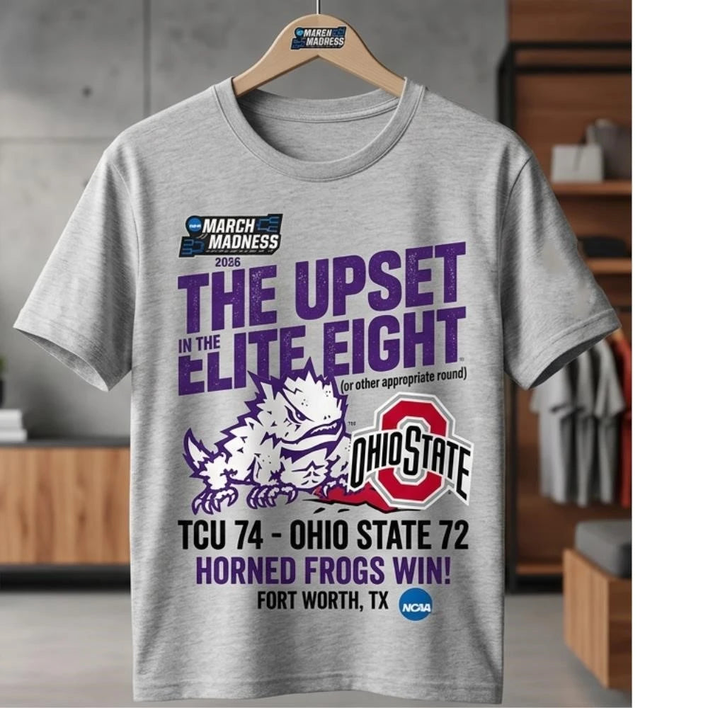 NCAA 2026 TCU vs Ohio State T-shirt – Celebrating the Horned Frogs’ victory