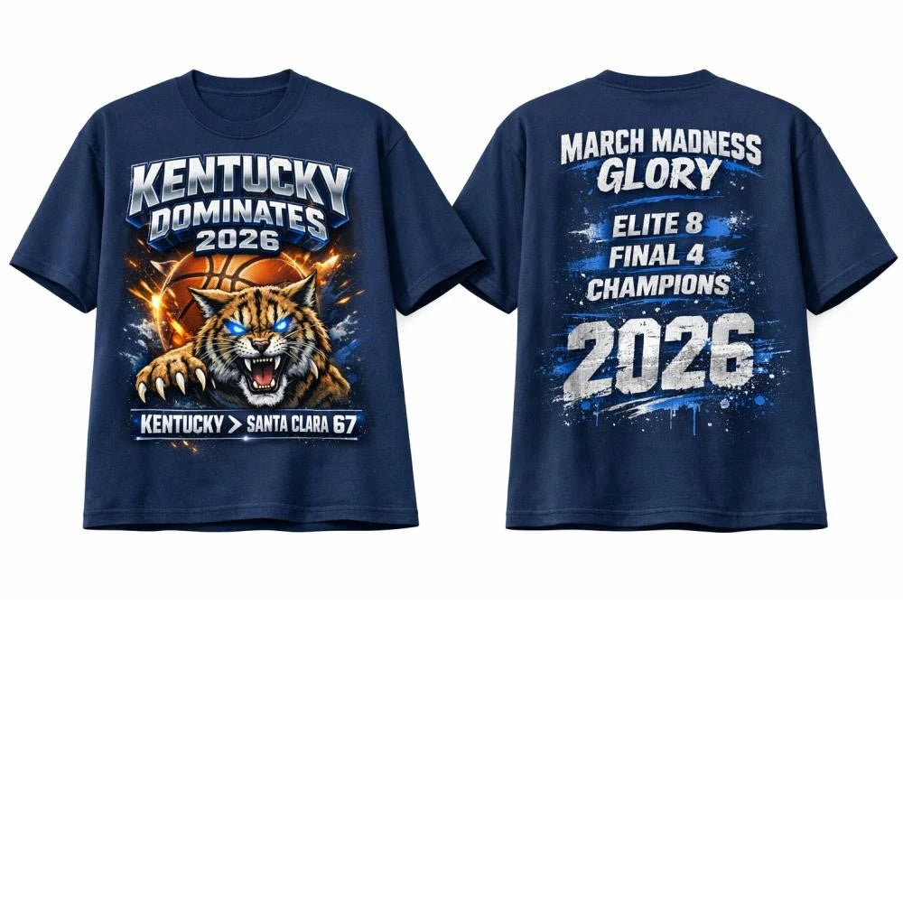 NCAA tournament 2026 Kentucky beats Santa Clara shirt