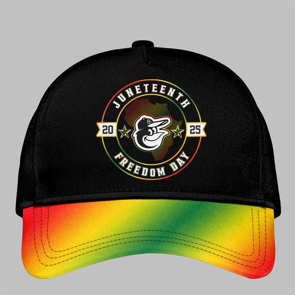 Baltimore Orioles Juneteenth Day 2025 Baseball Jersey Hat - Grishko.com