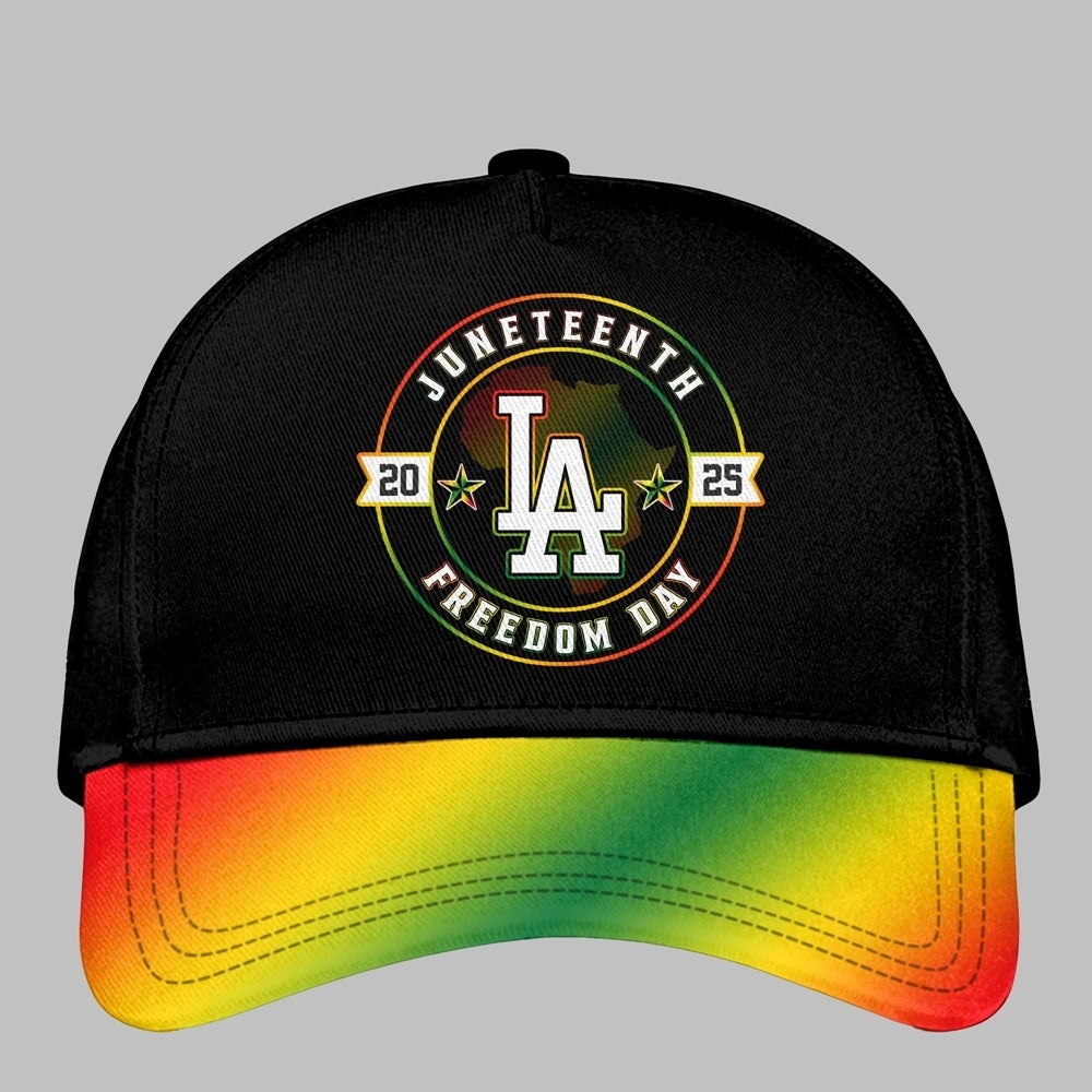 LA Dodgers Juneteenth Day 2025 Baseball Jersey Hat - Grishko.com