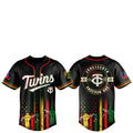 Minnesota Twins Juneteenth Day 2025 Baseball Jersey - Grishko.com