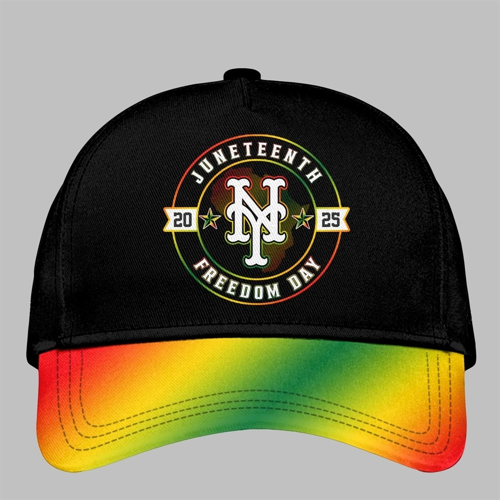 New York Mets Juneteenth Day 2025 Baseball Jersey Hat - Grishko.com