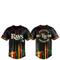Tampa Bay Rays Juneteenth Day 2025 Baseball Jersey Hat - Grishko.com