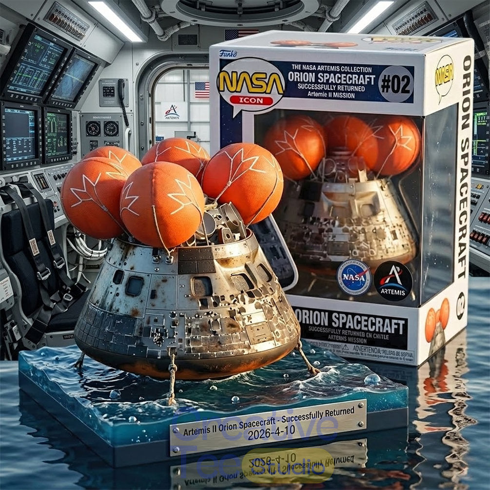 Nasa Artemis II Orion Spacecraft 2026 Splashdown Pop Figure