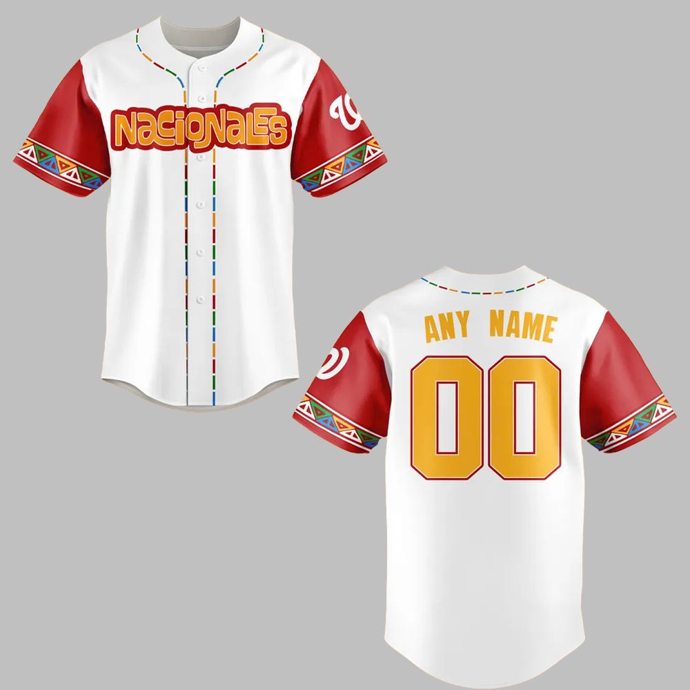 Nationals 2025 Hispanic Heritage Night Jersey - Grishko.com
