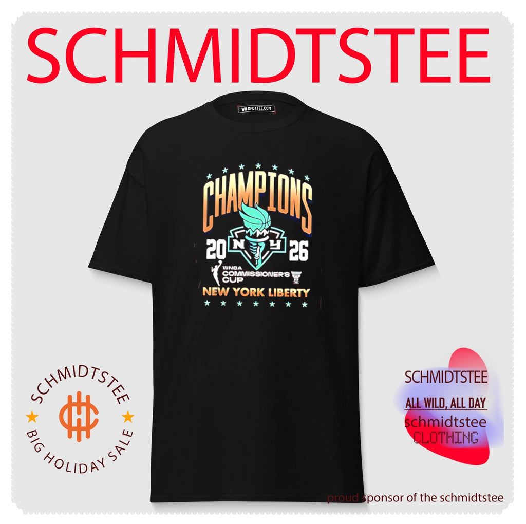 New York Liberty 2026 WNBA Commissioner’s Cup Champions Vintage shirt