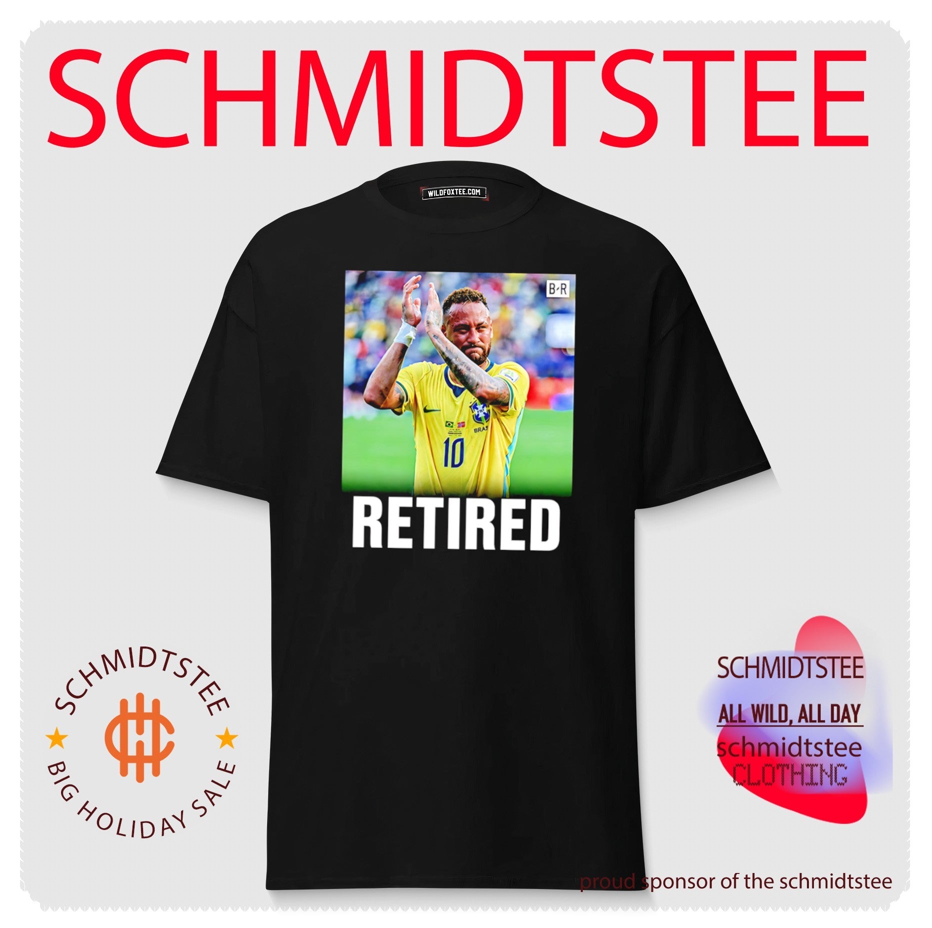 Neymar Jr Brazil Retired 2026 Soccer Legend shirt