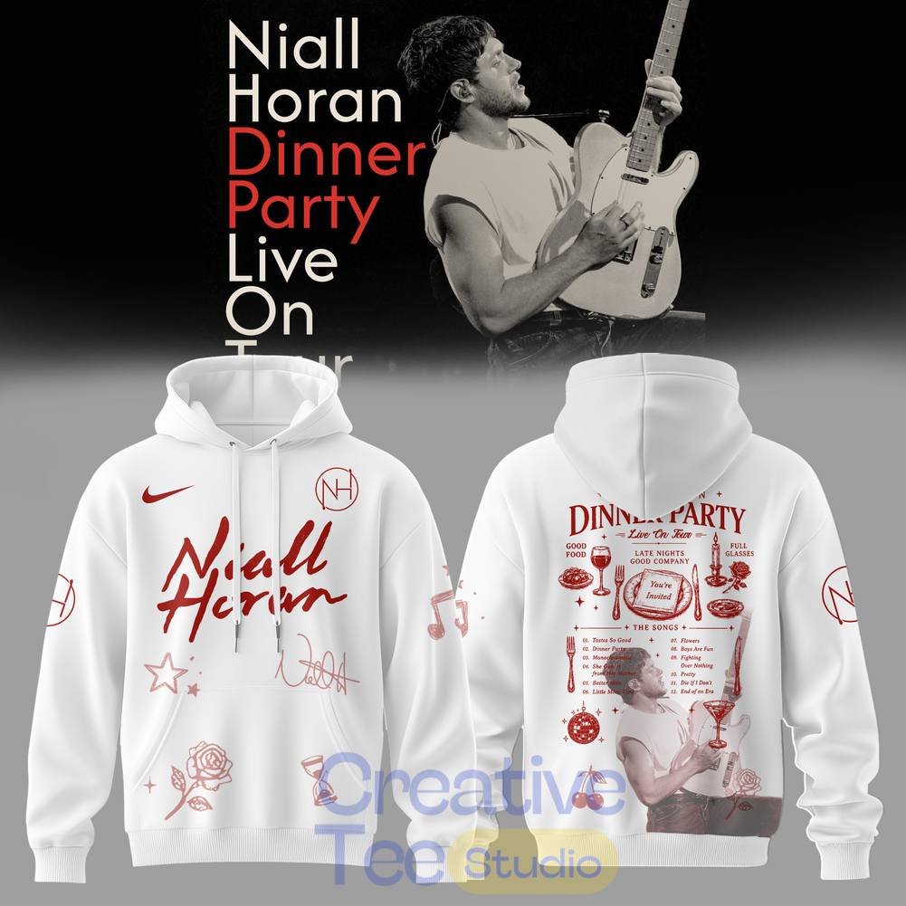 Niall Horan Dinner Party Live On Tour Special Tee Hoodie