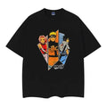 Ninja "Dead Last Trio" Vintage Anime 100% Cotton Original Top T-Shirts