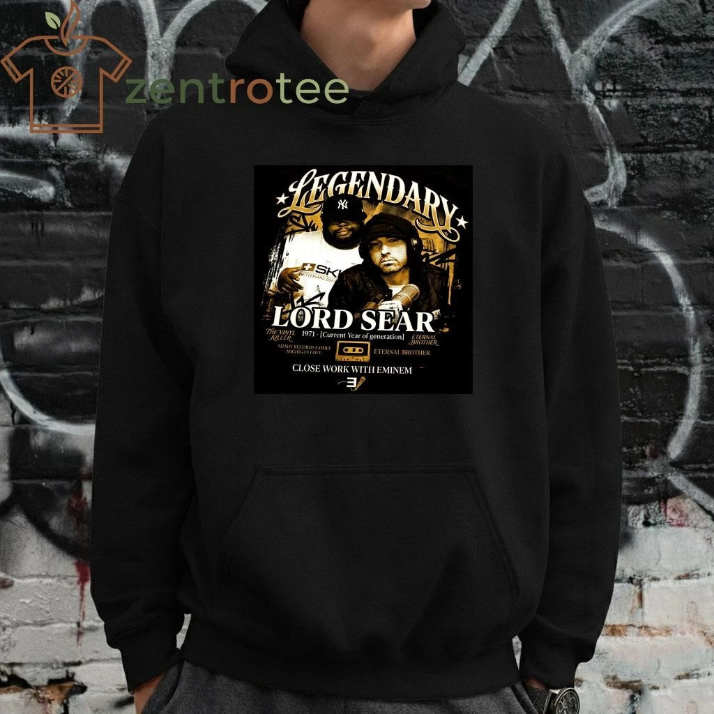 Nkctees DJ Lord Sear x Eminem Heritage Shirt – Vintage Rap Graphic Tee