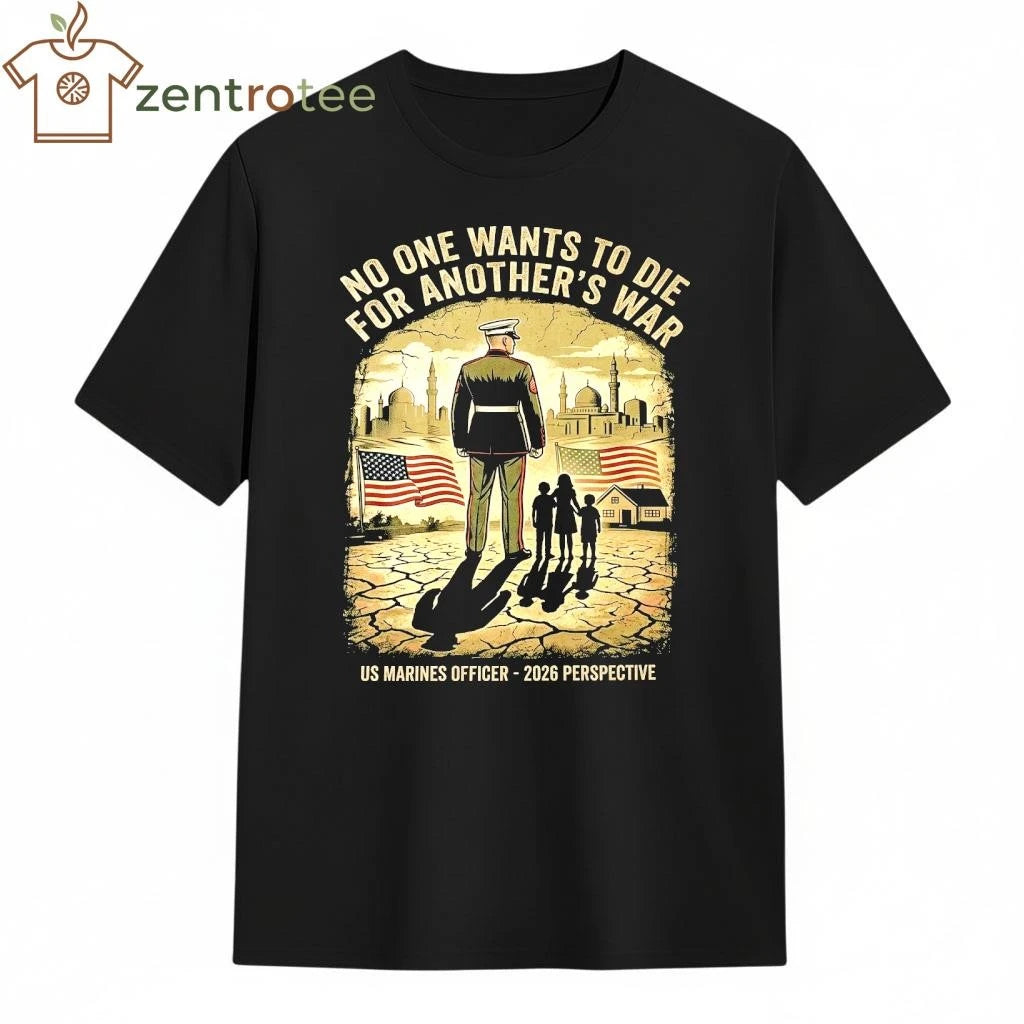 No One Wants To Die Vintage Oversized Tee – US Marines Officer 2026 Perspective