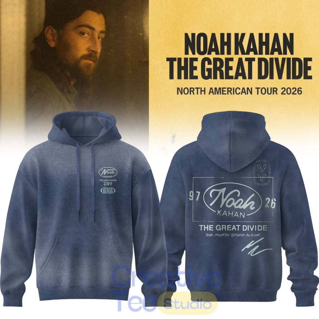 Noah Kahan The Great Divide Tour 2026 Hoodie