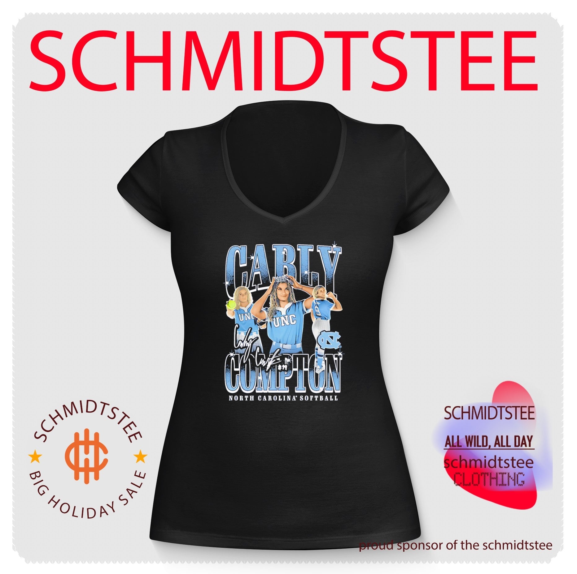 North Carolina Tar Heels Carly Compton shirt