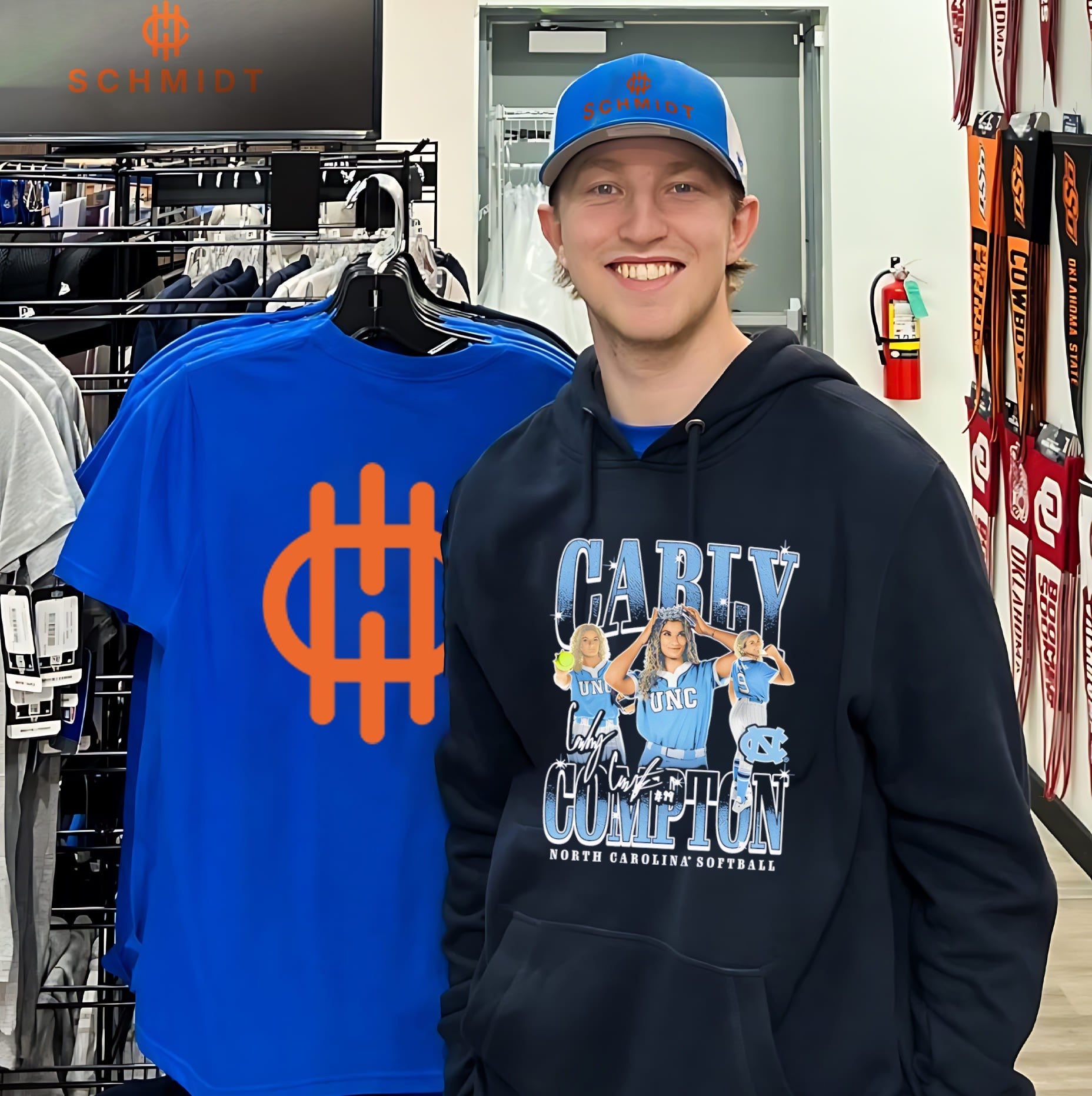 North Carolina Tar Heels Carly Compton shirt
