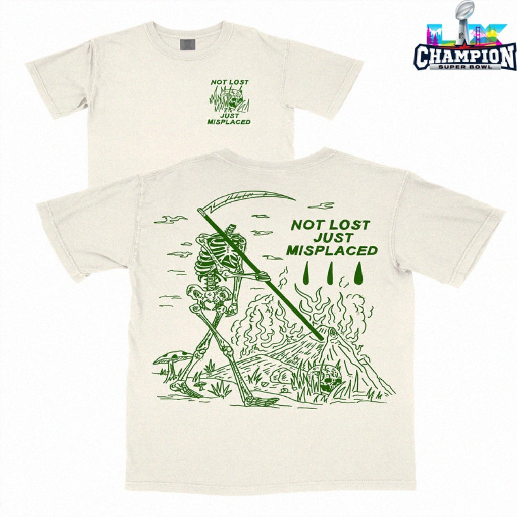 Not Lost Just Misplaced Heavyslime Grim Reaper Skeleton T-shirts